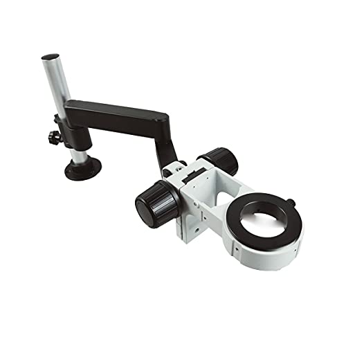Microscope Rotatable for Binocular Trinocular Stereo Zoom Microscope Focus Microscopio Camera(50mm White)