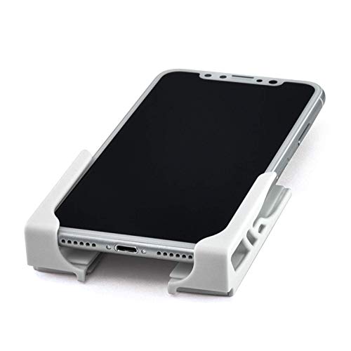 Dockem Koala Wall Mount 2.0 For Iphones, Samsungs & Most Phones: Damage-Free Universal Dock For Iphone 12, Pro, Pro Max, Mini; 11, Pro, Pro Max; Se 2, Xs, Max, Xr, X, 8, 8+, Galaxy S21S & More [White] #TOP4