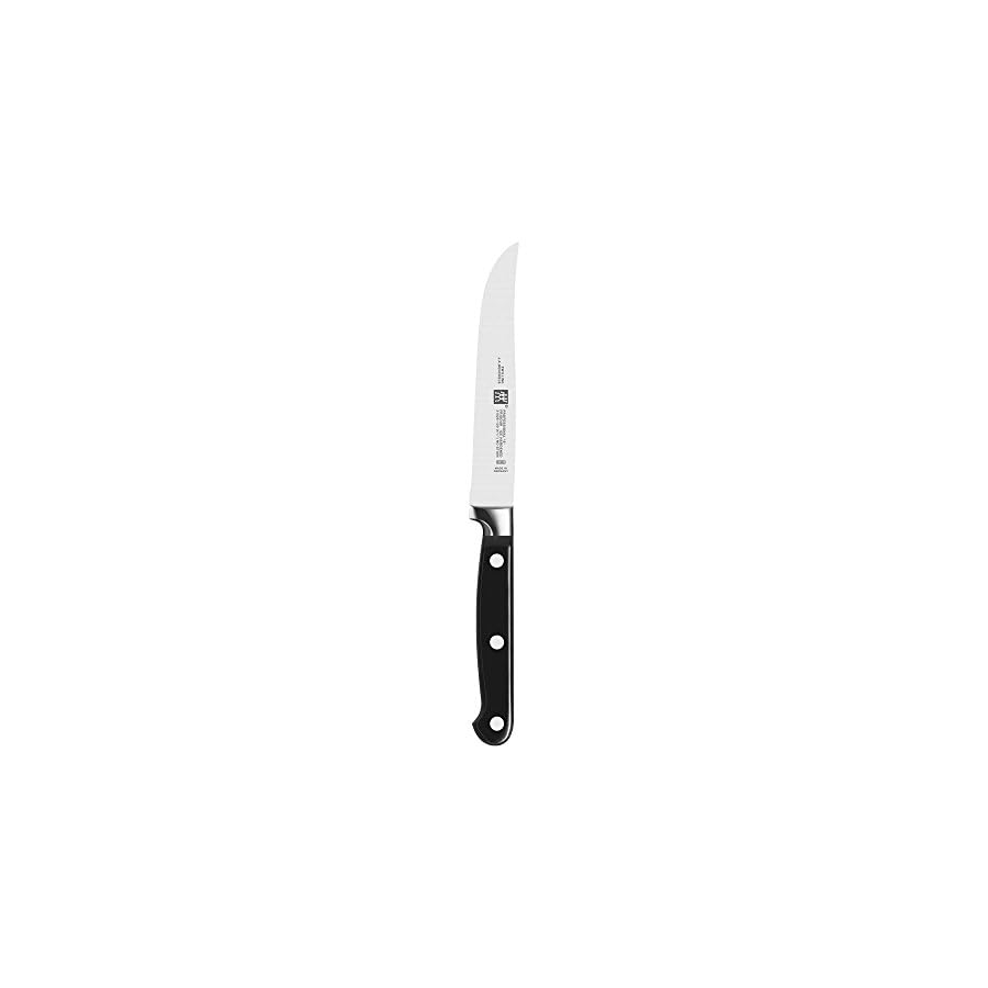 ZWILLING Professional S 4-Piece Razor-Sharp German Steak Knife Set, Made in Company-Owned German Factory with Special Formula Steel perfected for almost 300 Years, Dishwasher Safe
