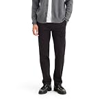 Dockers Men's Slim Fit Smart 360 Flex Ultimate Chino Pants Casual, Black, 31W x 30L