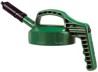 Oil Safe Mini Spout Lid - Industrial Grade | Heat-resistant | Advanced Sealing threads | 10 Different Colors - Mid-Green