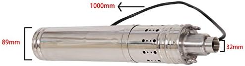 Miniatura 6 de Bomba de agua de pozo profundo sumergible de 24 V CC 792 GPH de 393 pies (393.7 ft 864 vatios)