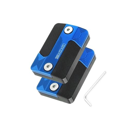 Bouchon réservoir liquide frein avant CB300R protection moto alu turquoise
