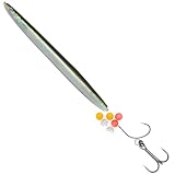 Savage Gear Meerforellenblinker 12,5cm 20g 3D Soft Line Thru Sandeel, Farbe:Sandeel Ghost