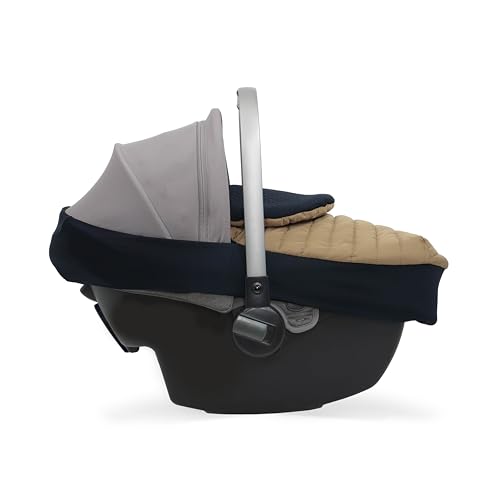 Image of Little Unicorn Winter Car Seat Cover | Premium Insulated Fabric | Universal Fit & Easy to Install | Travel Bag Included (Ginger)