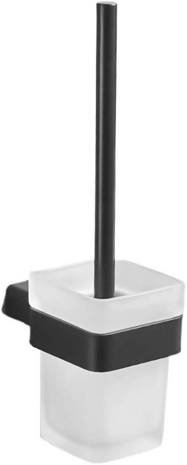 Brosse de toilette murale en métal au design élégant et durable