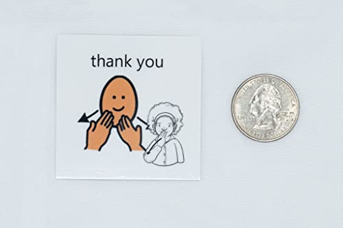 My Communicaid 2 Communication Books 480 Picture Cards with ASL Laminated for Non Verbal Autism Apraxia ADHD Aba Visual Cues Binder Ready to Use. - Image 3