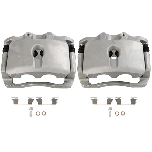 Image of SCITOO 18B4940 18B4941 Rear Left & Right Disc Brake Calipers Assembly w /Bracket For Cadillac,For Chevrolet,For GMC
