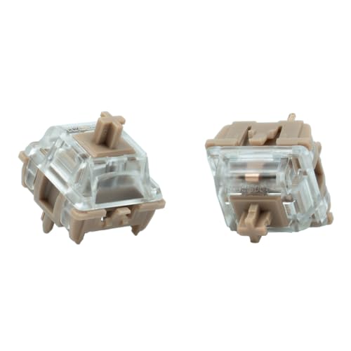GATERON Jelly Series Keyboard Switches, Linear Tactile...