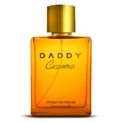 Image of DADDY Casanova Extrait De Parfum for Men | Premium Long Lasting Perfume with Honey, Tobacco, Vanilla & Aromatic Notes | Sweet Spicy Masculine Fragrance | Up to 12+ Hours (100 ML)