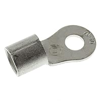 25 Cosses à Sertir Nues Lumonic - 1,5-2,5mm², Œillet M10 - Connecteur Câble Cuivre Étainé