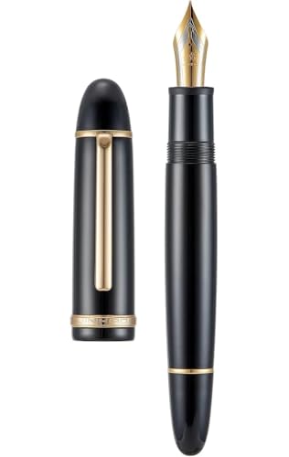Stylo-plume pointe fine 0,5 mm en résine pour fournitures de bureau