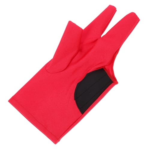 WHAMVOX Elastic Snooker Billiards Glove Right Hand Firm Grip Breathable Pool Glove Polyester Material