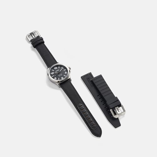 Image of Ridge Titanium Field Watch 40mm | Miyota 9039 Automatic Movement | Durable Watch for Men with 200 Meter Water-Resistance and Interchangeable Straps
