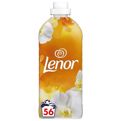 Lenor Weichspüler Orchidee & Vanille 56 Waschladungen, Sorgt Für Lang Anhaltende Frische bis zu eine Woche – Ansicht 1