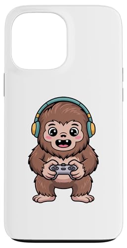 Bigfoot Playing Video Game Sasquatch Video Gamers �X�}�z�P�[�X iPhone 13 Pro Max �p