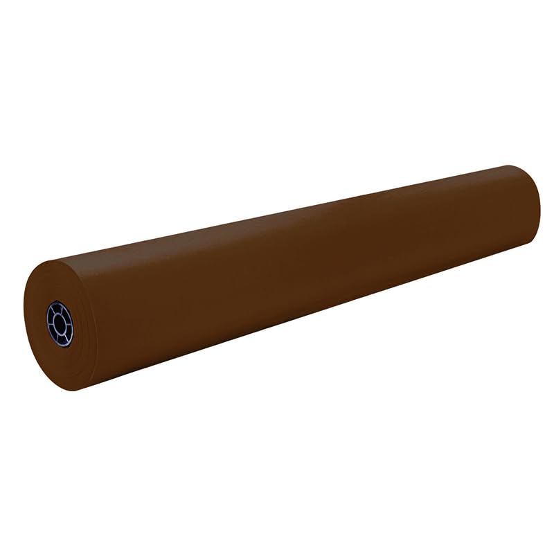 Rainbow Duo-Finish Colored Kraft Paper PAPER by Pacon – 36X1000, Paper, Brown, Pack of 2, Model PAC63020
