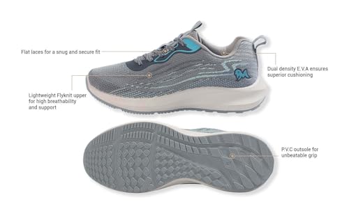 Image of Neeman's Trendy Casual Sneakers for Men | Lightweight Upper & Dual Density EVA Lightweight Outsole for All Day Comfort and Flexible