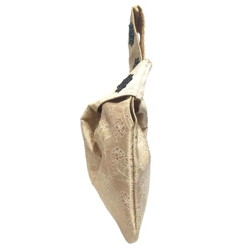 Image of Signature Potli Bag for Women - Sequin Knot Detail | Wedding & Cocktail Festive Statement Ethnic Handbag