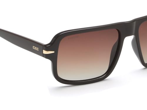 Image of IDEE sunglasses| 100% UV Protected | Gradient | Full Rim | Square | Men | Large | Polycarbonate Frame | Gradient TAC Lens