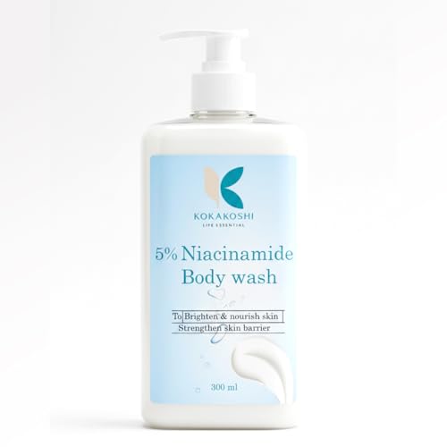 Image of Niacinamide Body Wash 300ml | Deep Cleansing & Hydrating Shower Gel | Helps Control Body Acne, Removes Dirt & Oil | Refreshing Daily Body Cleanser for All Skin Types