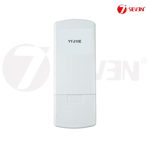 Image of 7SEVEN Compatible with Motorola AC Remote Control Model 210E Suitable for 1 1.5 2 Ton Split and Window Air Conditioner - Match Each Key by Key Exactly with Existing AC Remote Function