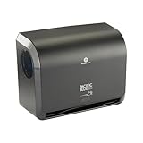 Georgia-Pacific Pacific Blue Ultra 9" Mini Automatic Paper Towel Dispenser by GP PRO (Georgia-Pacific), Black, 54518, 14.1" W x 6.5" D x 11.1" H - New Version