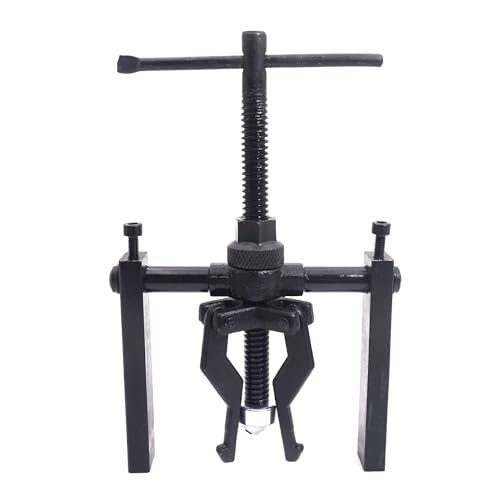 Meijeegu Extractor de cojinetes de taladro, desmontaje de rodamientos con tres garras, rodamiento interior de Rama de 16 – 38 mm, rango de tracción, 3 mordazas, extractor de rodamientos interiores,