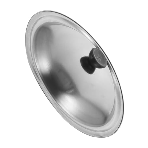 GRIRIW Tapa De Olla De Acero Inoxidable Tapa Reutilizable Para Sartenes y Cazuelas Para Cocinar Al Vapor Hervir y Freír