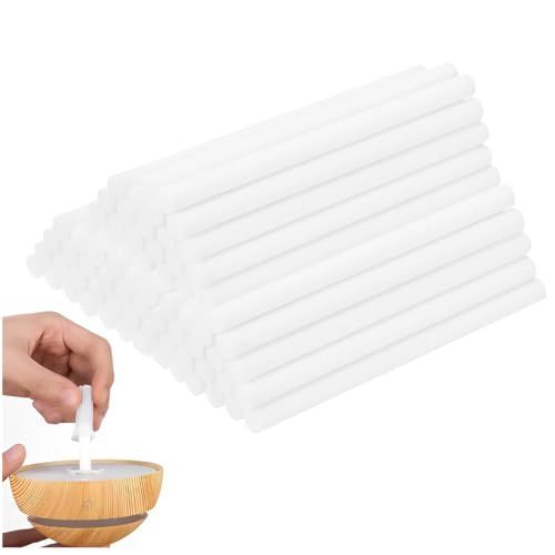 KAHZOR 40 Pièces Batonnets Diffuseur Parfum, Bâtons d’Humidificateur, Bâtons de Recharge de Filtre, Diffuseur Batonnets, Bâtons d'éponge, Éponges...