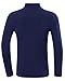 Blueleaf Youth Boys' Thermal Compression Shirt Long Sleeve Fleece Lined Base Layer Tops for Boys Football Undershirt