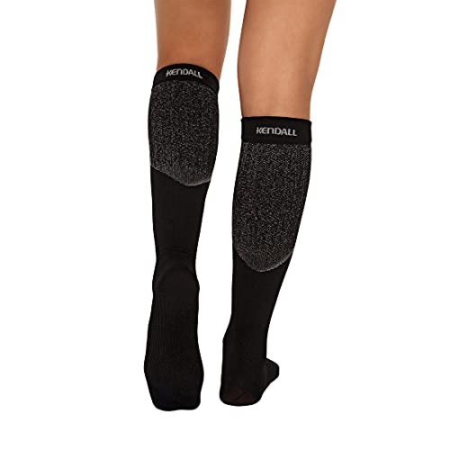 Meia ¾ Kendall Sport 20 – 30mmHg Kendall Preto, M