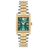 Versace Orologio da donna Tonneau VE1C01525 in acciaio inox