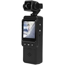 1080P Camera, MultiAxis Stabilization Vlog Camcorder, 270 & 180 Lens Rotation Portable Action Camera, for Outdoor Sport Photography