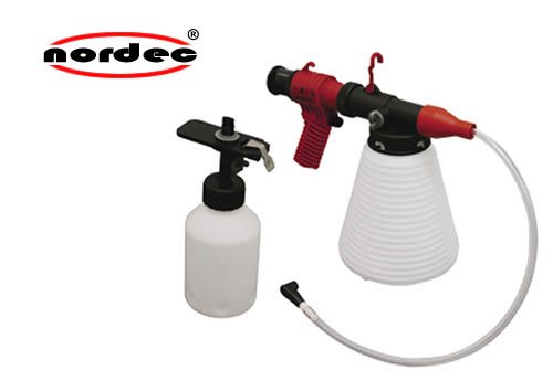 Preisvergleich Produktbild NORDEC Bremsen Entlüftungsgerät 1.5l m. Nachfüllbehälter