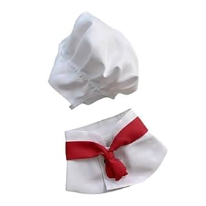 X-Institute Katzen Kochkostüm Set mit Halstuch