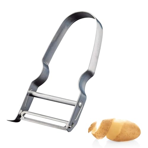 Westmark Pelaverdure/Pela-asparagi, Pelapatate a U, Verdura, Monopol Edition, Acciaio inox, 60913360