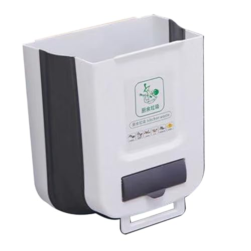 Caneca de basura plegable para cocina colgante