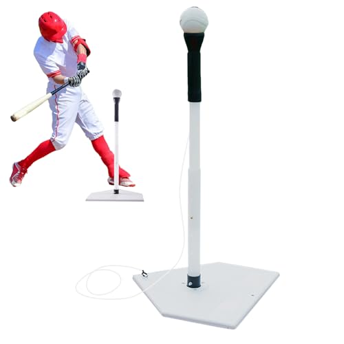 Tee de frappe de baseball réglable en hauteur et matériel softball portable