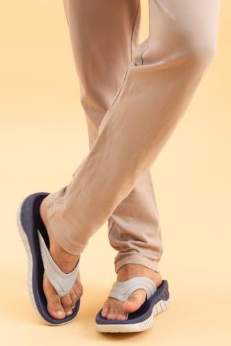 Image of Big Fox Men's Alphabounce-10 Comfortable | Ultra-Light | Bounce Back Technology | Water-resistant Slippers for Men