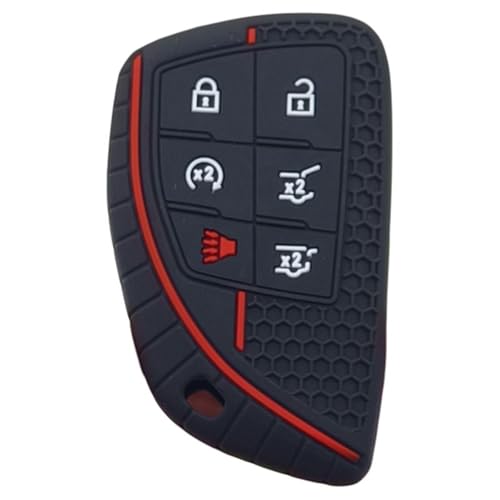 Etui clés télécommande de voiture en silicone Buick Envision Avenir 6 boutons protection