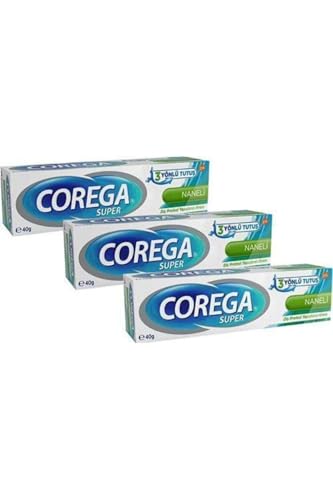 Super Protez Yapıştırıcı Naneli Krem 40 g X 3adet 104563-3-1