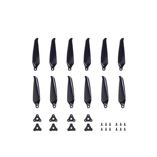 Hélice pliante 1510F clip métal F7036 3-Blades propulsion drone 7-15 pouces