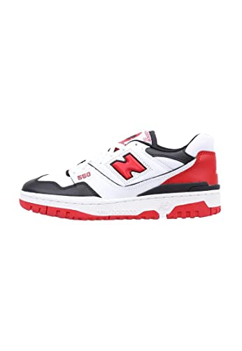 NEW BALANCE 550 White Red Black BB550HR1 Size 43