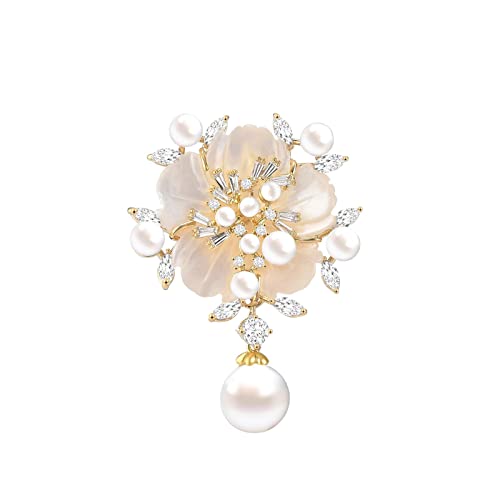 Image of SYWDUDUCLT Fashion Elegant Brooches for Women Brooch, Suitable For Party And Daily Wear On Many Occasions
