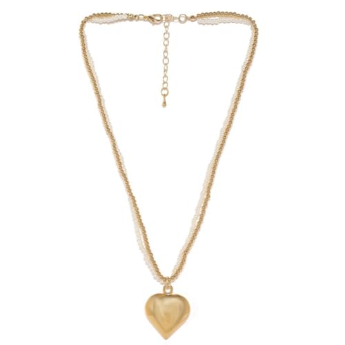 Image of Rubans Demi Fine Stainless Steel Necklace Chain Link Gift for Women & Girls