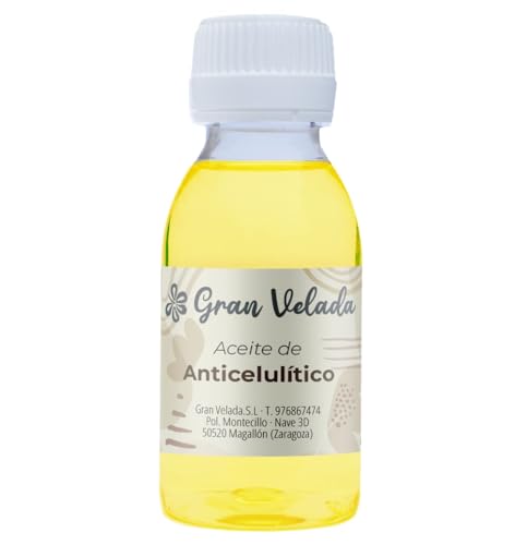 Aceite Anticelulítico Gran Velada | Fórmula Potente con Fucus, Hiedra, Guaraná, Naranjas Amargas y Romero | El Aliado Ideal Contra la Celulitis