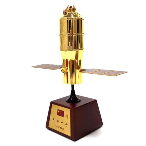 1/80 Scale China Tianzhou-1 Cargo Spaceship Spacecraft Model Alloy Aviation Satellite Model Diecast Plane Model for Collection