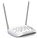 TP-Link Wireless N300 2T2R Access Point, 2.4Ghz 300Mbps, 802.11b/g/n, AP/Client/Bridge/Repeater, 2X 4dBi, Passive POE (TL-WA801ND),White