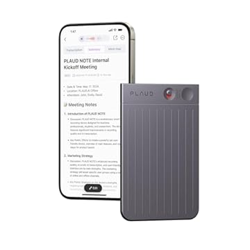 Gravador de Voz Plaud Note 64GB ChatGPT IA